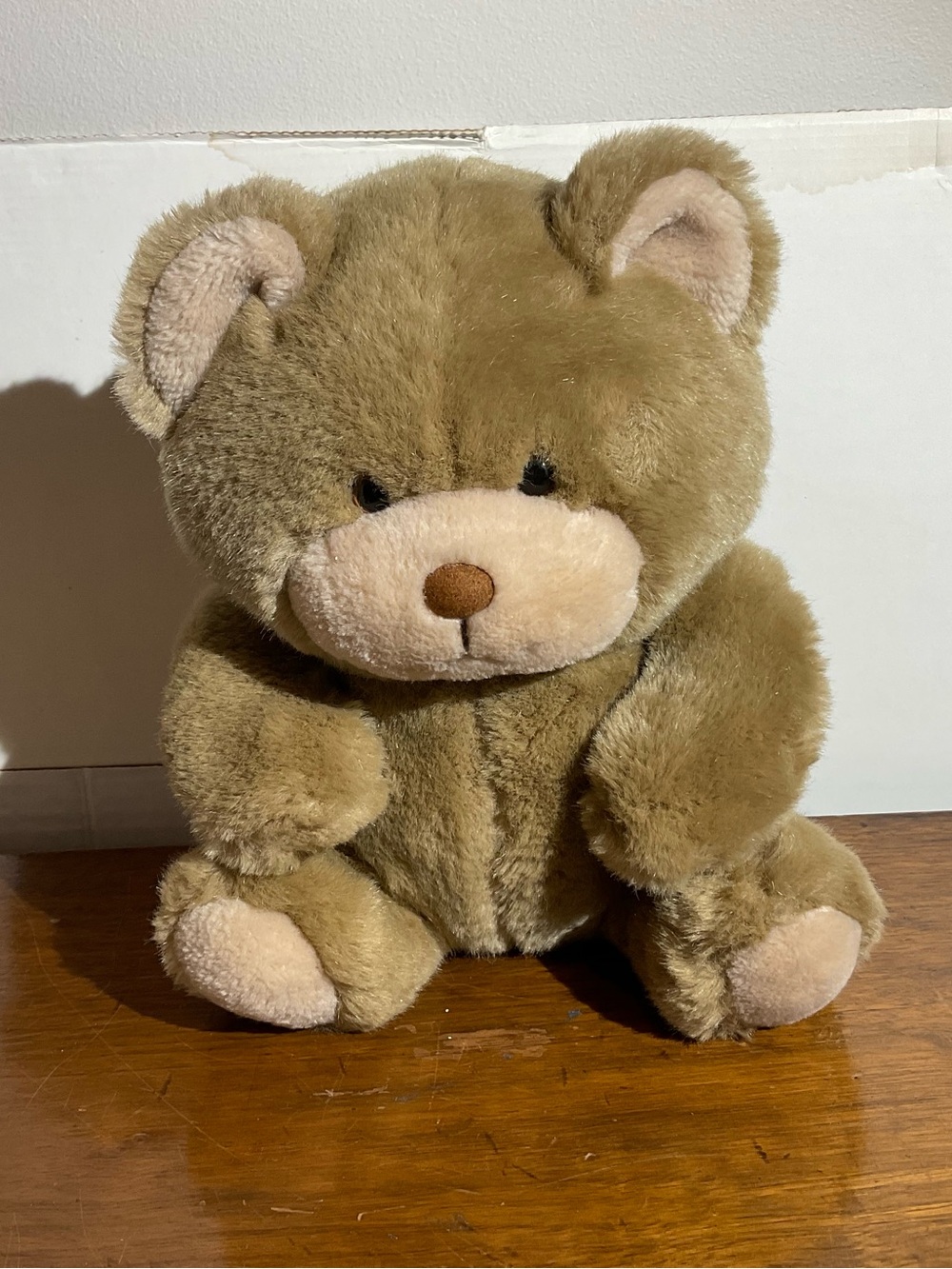 Plush Jethro # 4138 Teddy Bear Polar Puff Vintage 1985